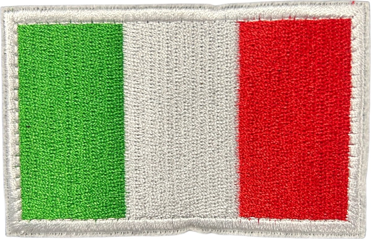 Northwest Patch Italiaanse vlag | Italië | Italia | geborduurd | velcro | rugzak | tactical